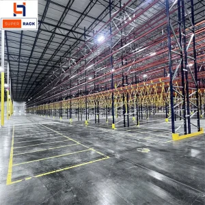 Warehouse Galvanized Steel Wire Mesh Decking Pallet Storage Rack