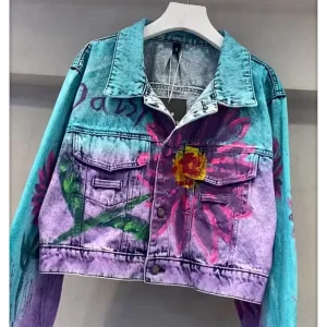 Hand Painted Denim Jacket