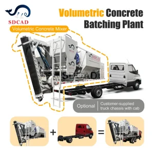 Volumetric Mixer Truck