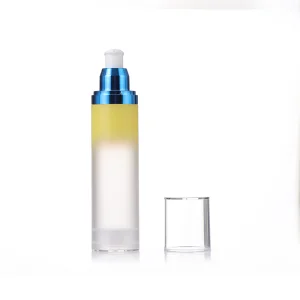 80ml 100ml 120ml Empty Black Acrylic Travel Portable Moisturizer Spray Cream Serum Vacuum Container Airless Lotion Pump Bottle