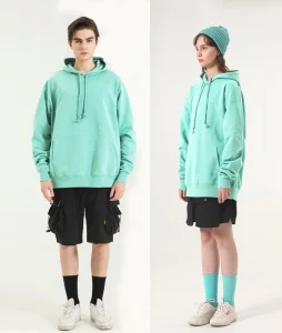 200GSM Summer Oversize Unisex 100% Cotton Sports Wear Men's Hoodie