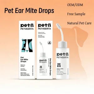 Non Sting Pet Ear Cleaner Formulated for Sensitive Canine and Feline Ears