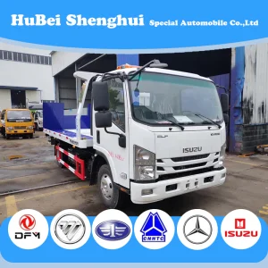 I Suzu Flatbed Tow Truck