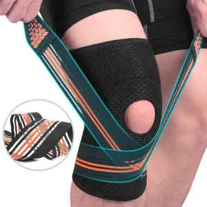 Premium Adjustable Compression Knee Support for Pain Relief