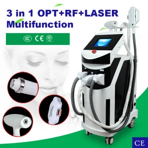 Hot Popular Opt Elight IPL ND YAG Laser RF 3 In1 Beauty Machine