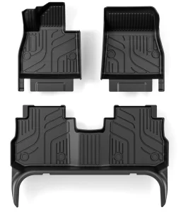 Custom Luxury Deep Tray Full Set 3Pcs All Weather 3D TPE Car Floor Mats for AITO Cars Protection