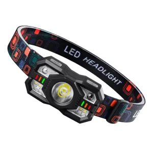 Smart Sensing Wave Sensing Headlight USB Charging Outdoor Night Fishing Headlight