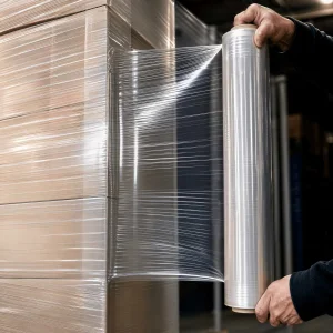 LLDPE Pallet Wrap Stretch Film Stretch Ceiling System Pvc Film Stretch 500mm Stretch Film Dispenser Lldpe Stretch Film Roll