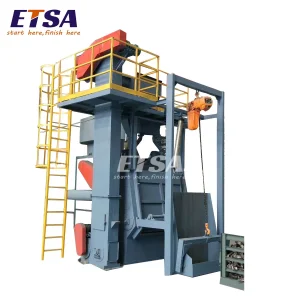 Auto Loading Tumble Belt Shot Blasting Machine / Shot Blast Cleaning Equipment Price