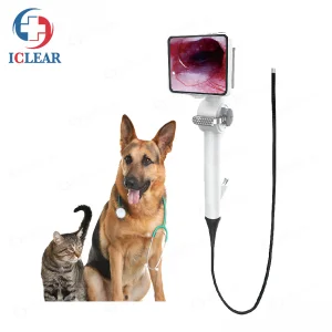 Veterinary Endoscope Imaging System Portable Animal Flexible Video Endoscope