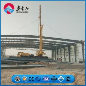 Large Capacity Storage Functional Aviation Building Prefabricated Steel Structure Aircraft Hangar