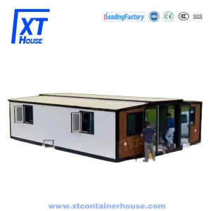 Casa Modular Prefabricada Expandável Dobrável de Aço