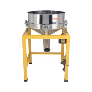 Stainless Steel Vibrating Screening Machine Electric Flour Sieve Industrial Food Sieving Machine Customizable Capacity