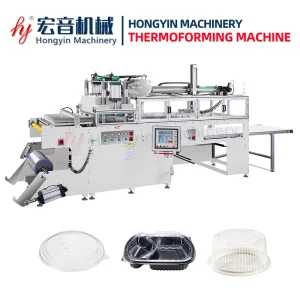 700*950 Plastic Thermoforming Machine for Paper Bowl Plastic Lids Clamshell Box Packaging Making Machine