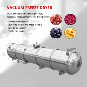 Fruit Commercial Industrial Freeze-Drying Machine Vegetable Vacuum Freeze Dryer