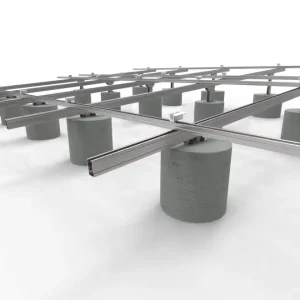 Aluminium Solar Panel Ground Mounted Racks Ground Mounting Structure