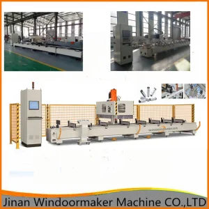 High Speed 4 Axis Aluminum Profiles Machining Center CNC Facade Machining Centre Doors and Windows Manufacturing Machine