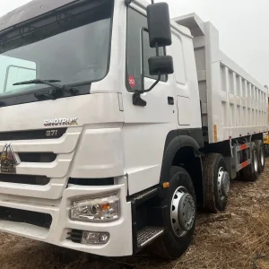 Used Truck Hot Sale Chinese Brand 6X4 371HP/380HP/400HP/420HP Left/Right Hand Drive Construction Haulage White 8X4 HOWO Dump Truck Heavy Duty Tipper