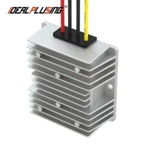 IDEALPLUSING Waterproof 30-60V to 48V 5A 240W Voltage Stabilizer DC to DC Buck Boost Converter for Low Noise Operation
