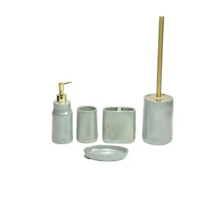 jiashun Forest Green Ceramic Bathroom Set Supplier, Products