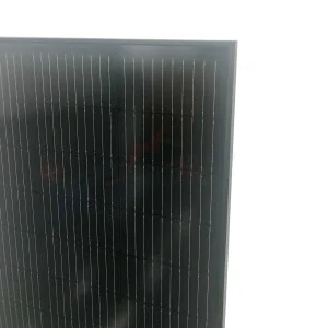 Módulo solar PV monocristalino negro personalizado de fábrica OEM