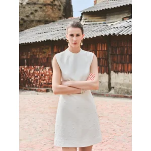 Luxury Fashion Women Dresses Elegant JILNA EMB