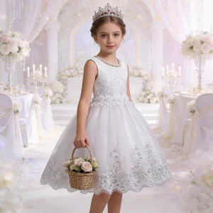 Elegant Princess Dress Multi Layer Tulle