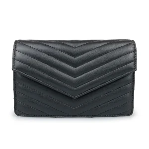 Lady Crossbody Bag Goat Skin Leather Embroidery Clutch