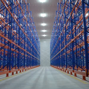 Heavy-Duty Adjustable Double Deep Pallet Racking System for Warehouses