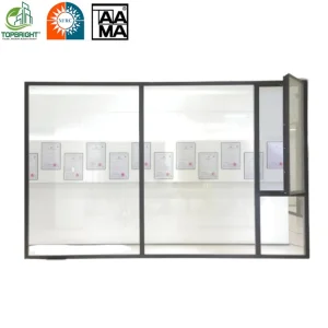 Hurricane Impact Aluminium Windows Floor to Ceiling Aluminum Large Fixed Glass Windows Extra Large Picture Window Design