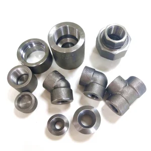 Chinese Supply Forged High Pressure Carbon Steel Socket Weld / Threaded Pipe Fittings