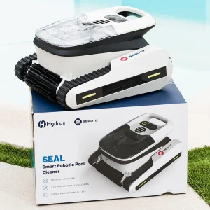 High Quality Automatic Solar Powered Cordless Pool Robot Vacuum Cleaner Underwater Wall Robotic Cleaning Tool for Swimming Pools