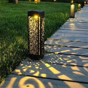 China 6Pack Solar Pathway Lights Outdoor Decorative for Walkway Sidewalk Driveway Manufacturer, Manufacturers