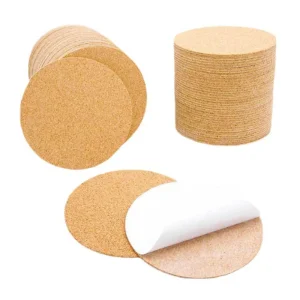 Heat Insulation Self Adhesive Cork Pad Glass Ceramic Anti Vibration Cork Gakset Feet