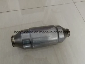 Stainless Steel Customizable Automotive Components Exhaust System Three Way Catalytic Converter Metal and Ceramic Core