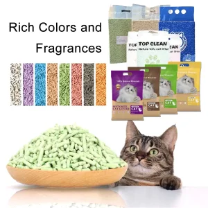 Bulk Order Support Instant Odor Lock Eco-Friendly Tofu Cat Litter