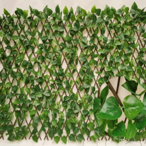 OEM Expandable Faux Privacy Fence, Artificial Fake Ivy Fence For Home Decoration, Fencing Panel Manufacturer, Supplier