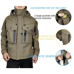 customization Multiple pockets Waterproof material Hunting Jacket