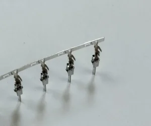 Automotive-Grade Bullet Terminals: Stamped Phos-Copper Male/Female Crimp Pairs