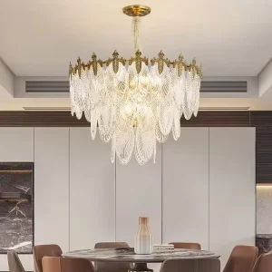 Luxury LED Glass Crystal Chandeliers