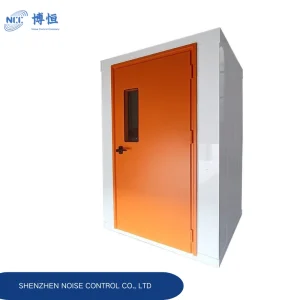 Soundproof Generator Canopy Enclosure with Ventilation System