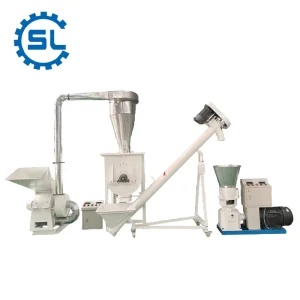 Professional Chicken Feed Pellet Grinding Mixing Making Machine Animal Feed Pressing Line