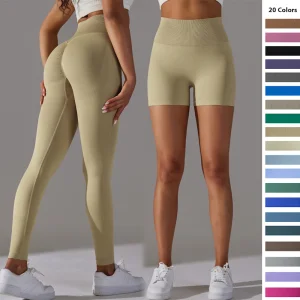 High Waisted Seamless Leggings