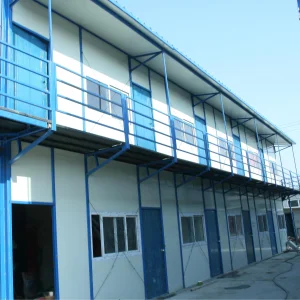 Cost-effective Light Steel Structure Prefabricated House Portable Detachable Prefab Mobile Staff Dorm