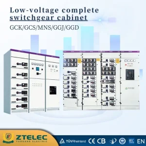 Indoor IP40 50HZ 1000A 4000A Stainless Steel Low Voltage Extractable Switchgear Industrial Use