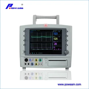 Hospital 12.1 Monitor Fetal com Gêmeos Monitor Ctg Portátil Materno e Fetal (FM-10A)