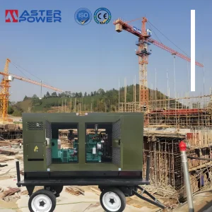 80kw 100kva Cummings Silent Three Phase Standby Pure Copper Brushless Alternator Mobile Diesel Electric Generator