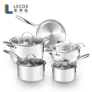 LECOS 9-Piece Cookware Set