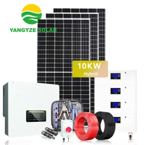 10kW Hybrid Grid System Integrates Renewable Energy Generation Grid Backup Tailored Medium-sized Homes Small Commercial Spaces