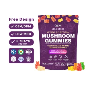 Turkey Tail Shiitake Maitake Mushroom Gummies